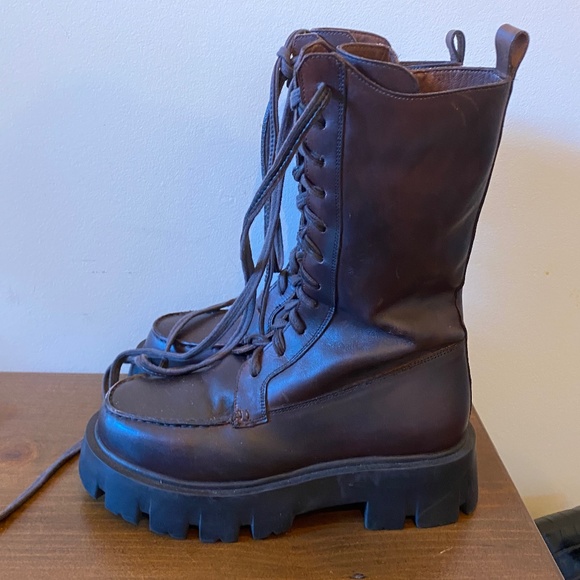 Free People Jones Lug Sole Combat Boot - Picture 4 of 11